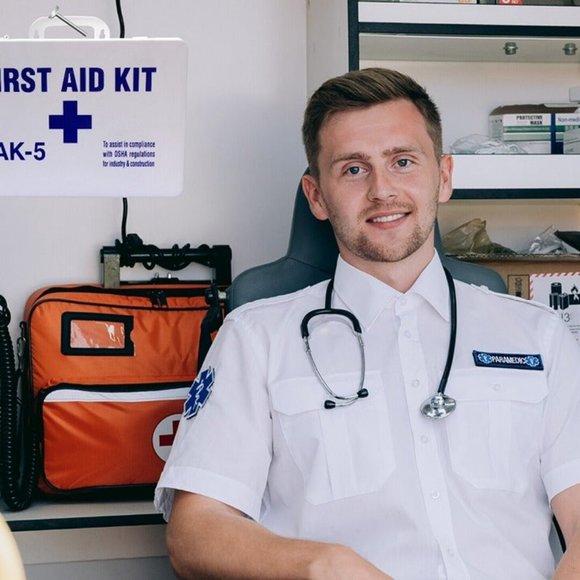 First Aid Emergency Kit Minor Emergencies ANSI Compliant Weatherproof Case - Picture 3 of 8